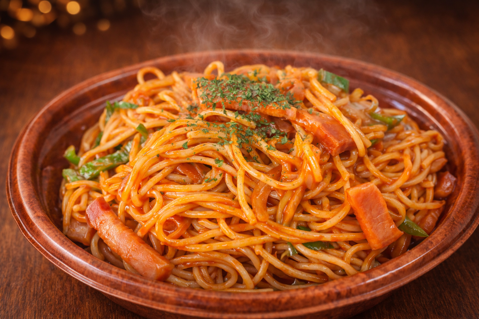 大盛りナポリタン