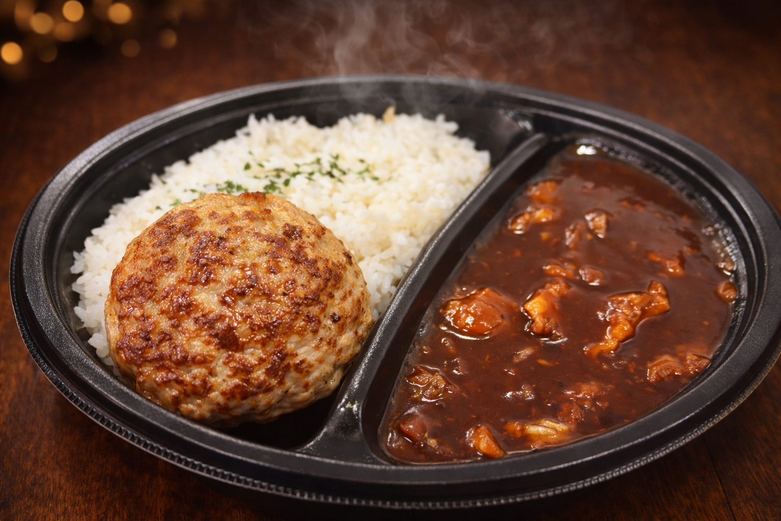 ハンバーグハヤシライス